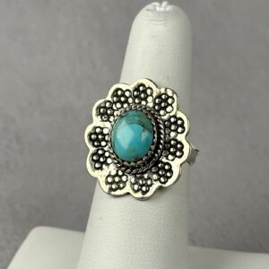 Kingman Turquoise Ring – Size 6